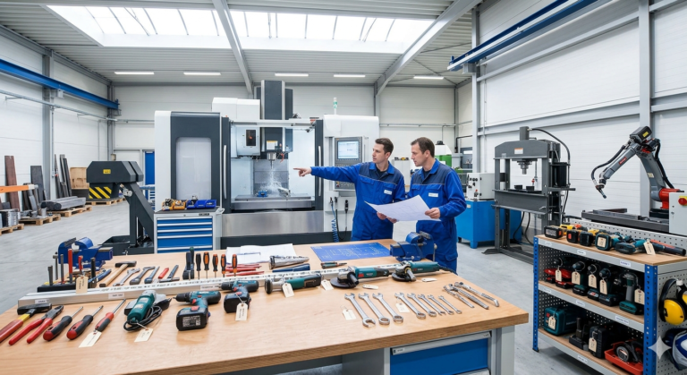 Guía: Tipos de herramientas industriales y cuál usar según tu proyecto
