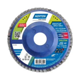 DISCO FLAP 4 1/2" GR40 NORTON