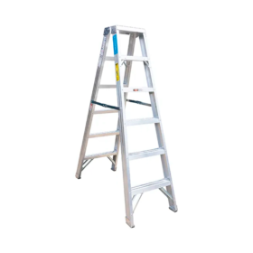 ESCALERA ALUMINIO TIPO TIJERA SIMPLE 10 PASOS 3.04 MTS 150 KG MOD ATS-10